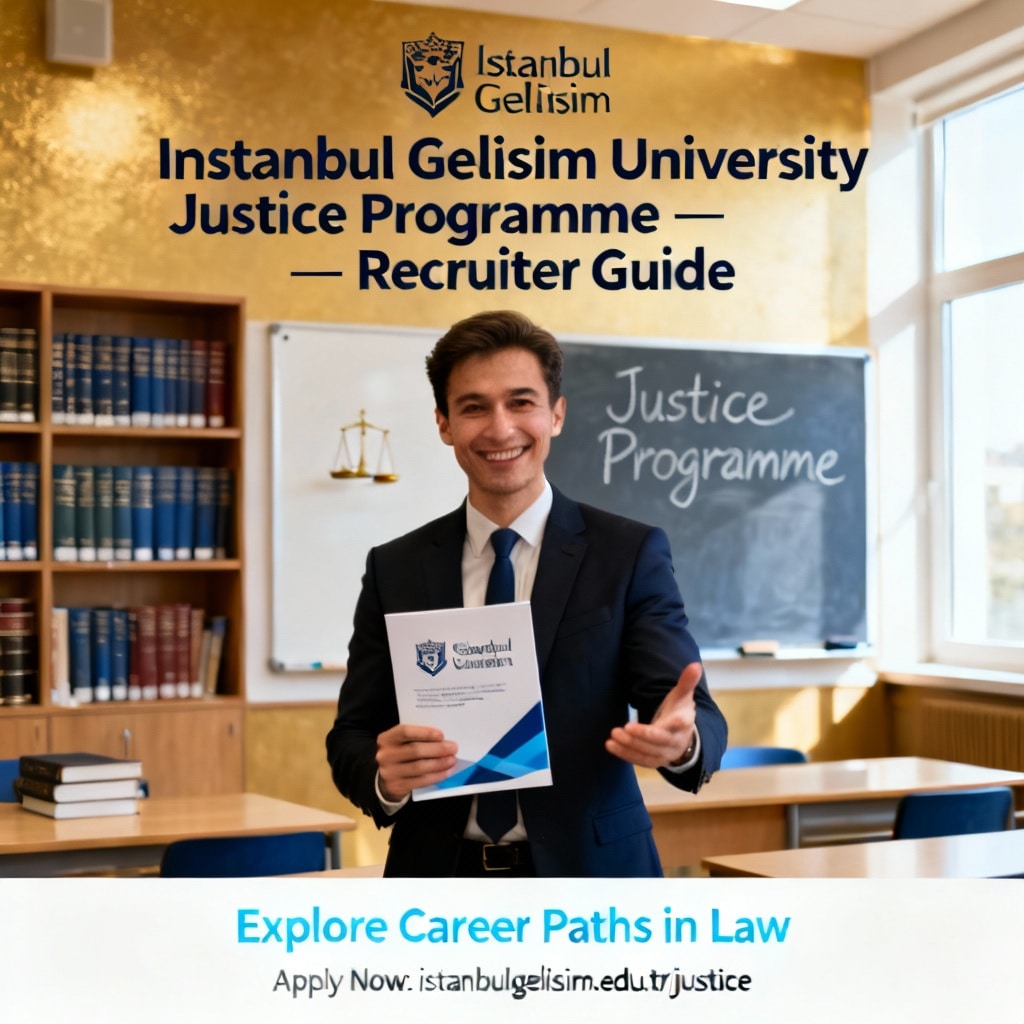Istanbul Gelisim University Justice Programme — Recruiter Guide