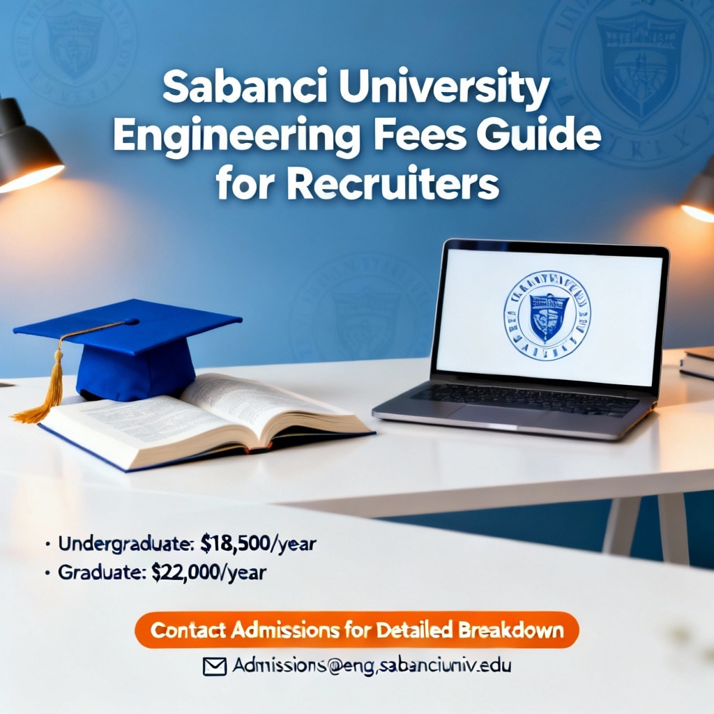Sabancı Üniversitesi Mühendislik Ücretleri Rehberi