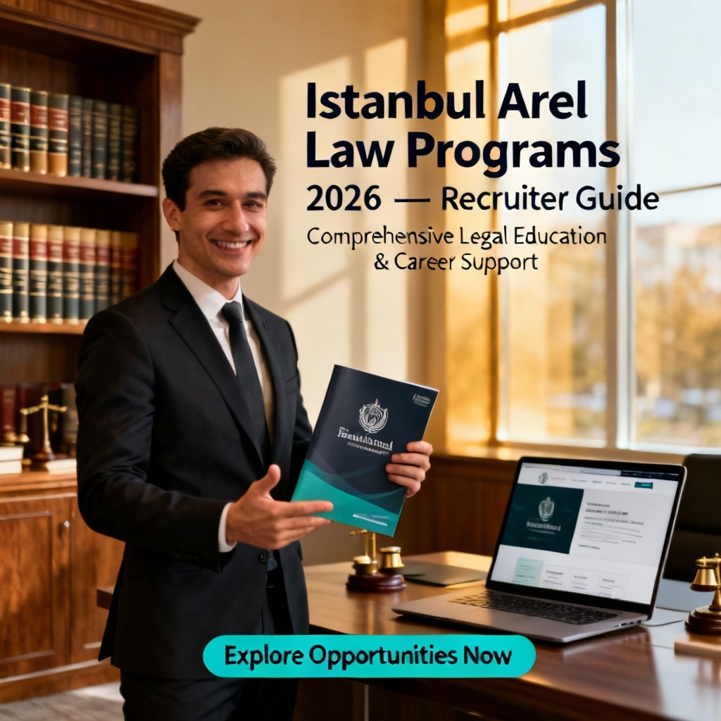 Istanbul Arel Law Programs 2026 — Recruiter Guide