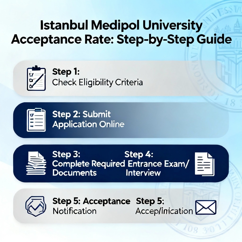 Istanbul Medipol University Acceptance Rate: Step-by-Step