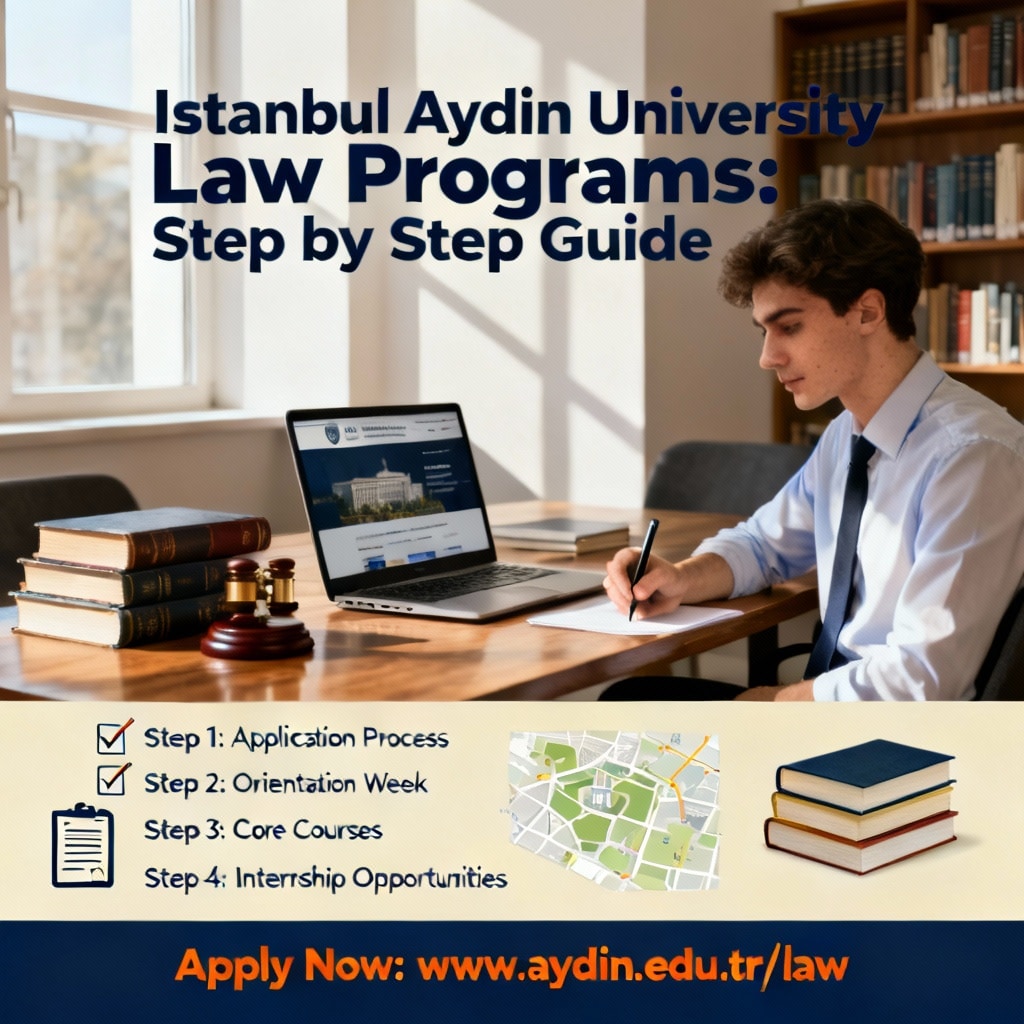 İstanbul Aydın Üniversitesi Hukuk Programları — Adım Adım