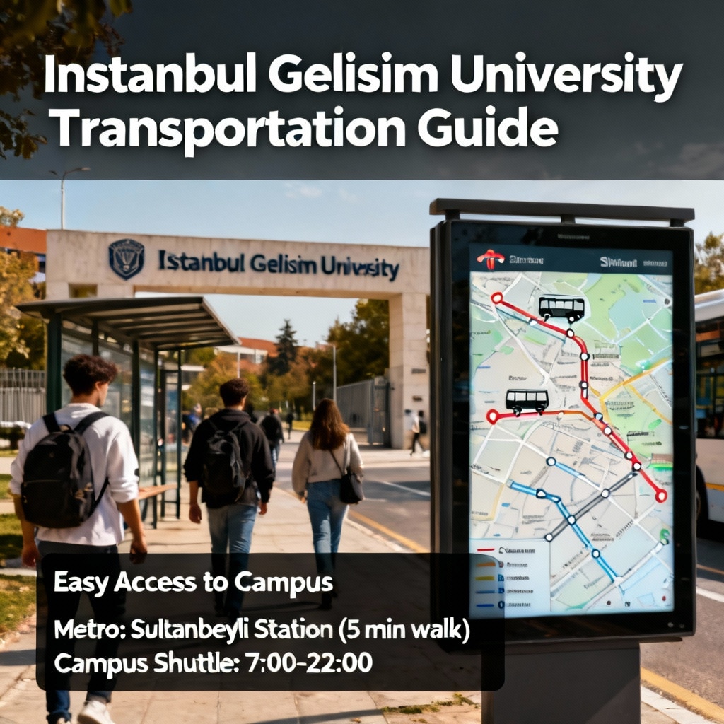 Istanbul Gelisim University Transportation Guide
