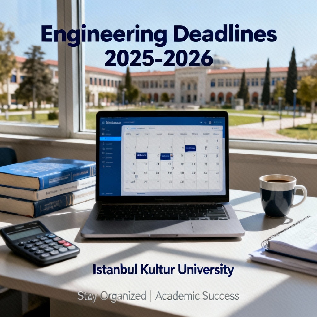 Istanbul Kultur University: Engineering Deadlines 2025-2026