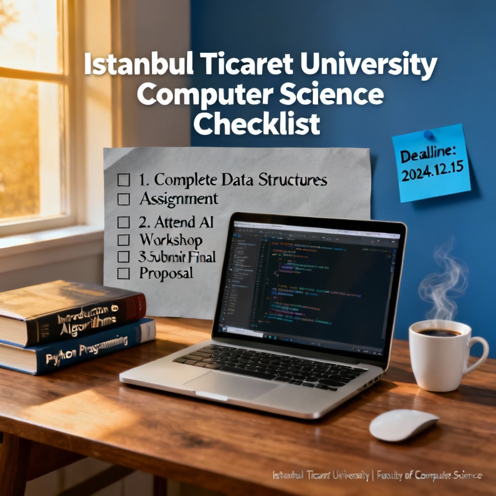 Istanbul Ticaret University Computer Science (English) Checklist