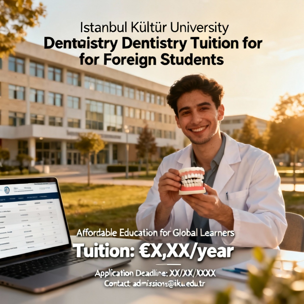 Istanbul Kültür University Dentistry Tuition for Foreign Students