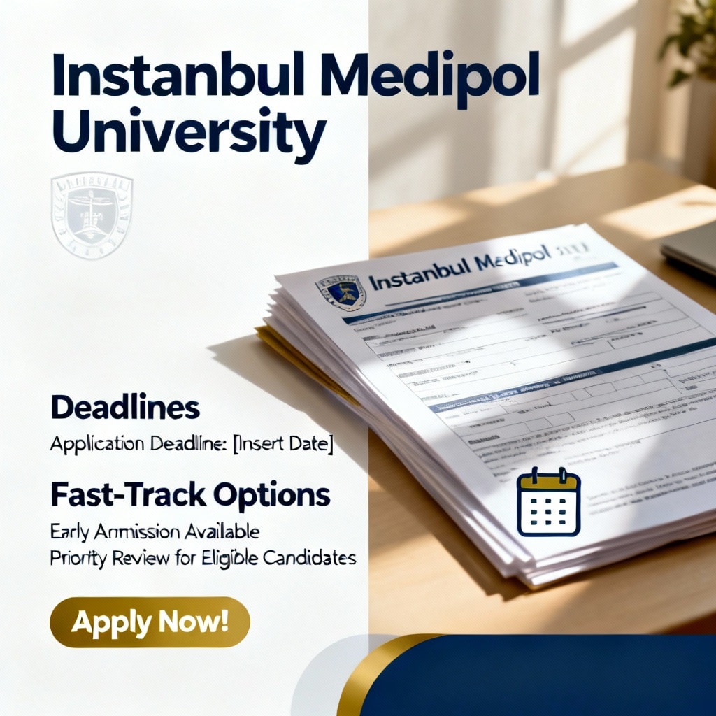 İstanbul Medipol Üniversitesi — Son Tarihler & Hızlandırılmış Seçenekler
