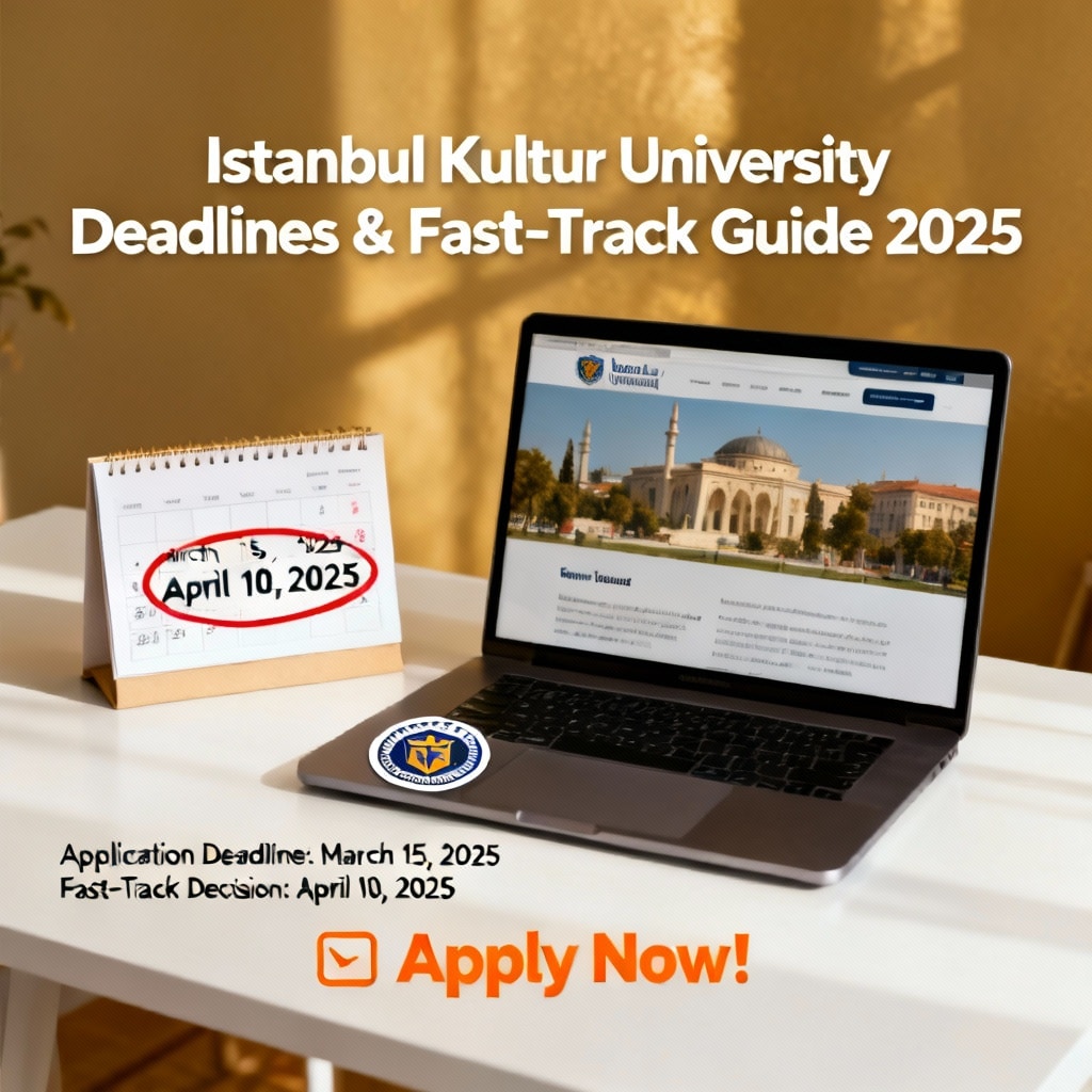 Istanbul Kultur University Deadlines & Fast-Track Guide 2025
