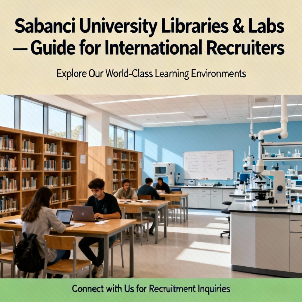 Sabancı Üniversitesi Kütüphaneleri ve Laboratuvarları — Uluslararası İşe Alımcılar için Rehber