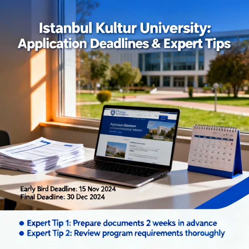 Istanbul Kultur University: Application Deadlines & Expert Tips