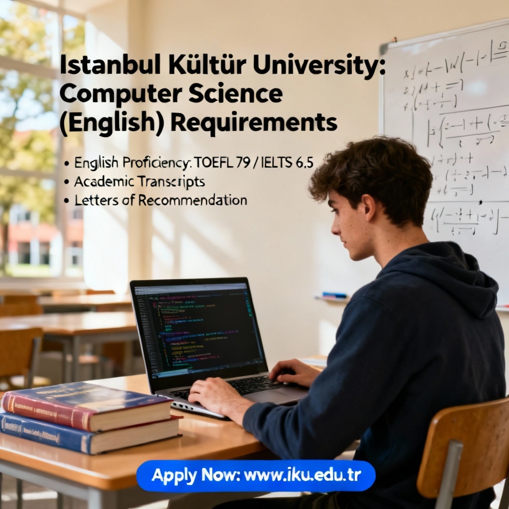 Istanbul Kültür University: Computer Science (English) Requirements