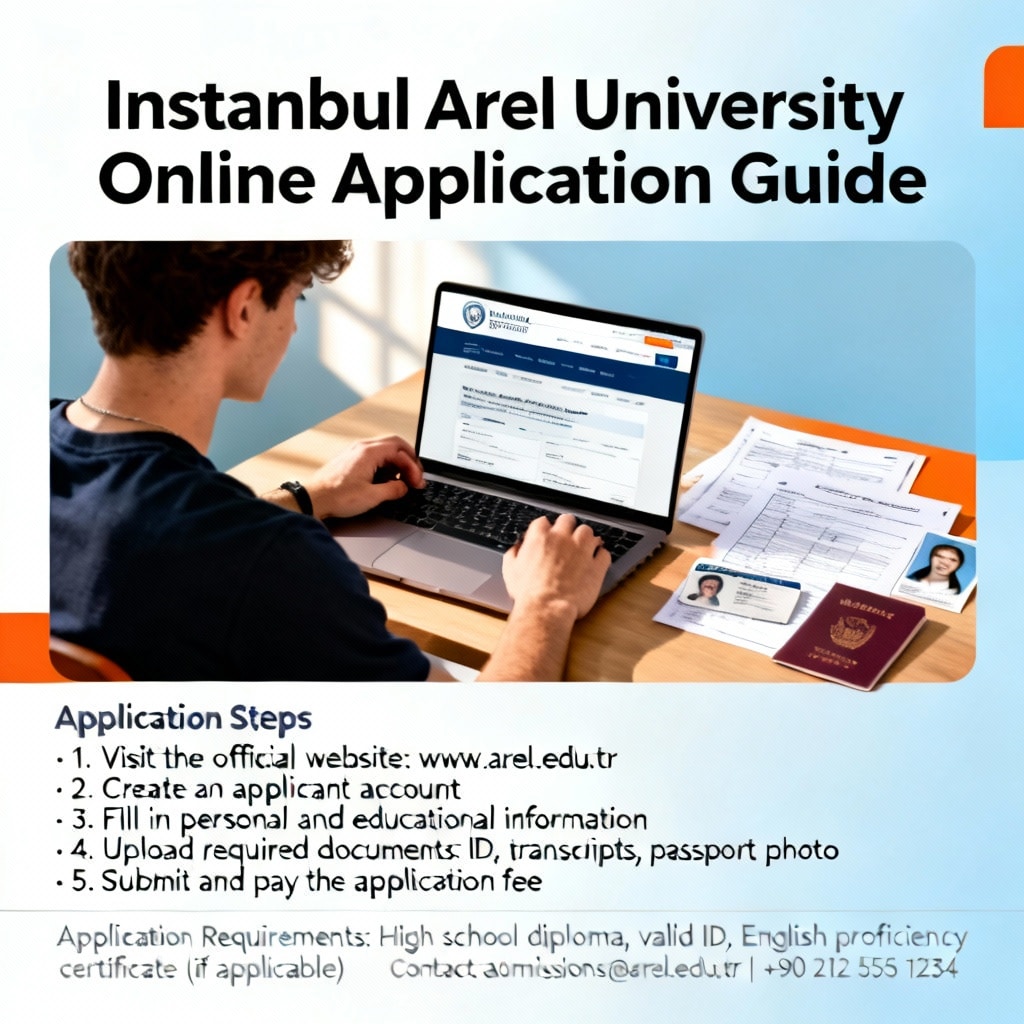 How to Apply Online to Istanbul Arel University: Requirements