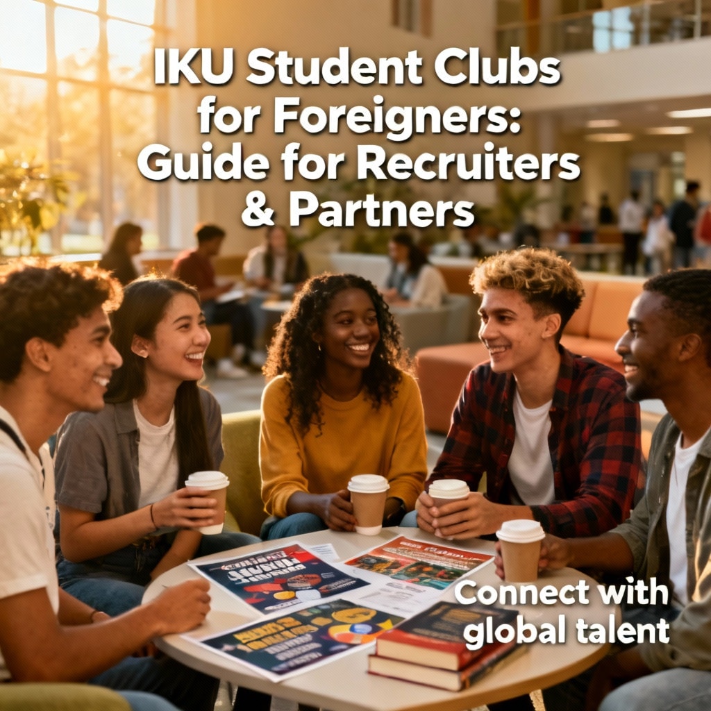 IKU Student Clubs for Foreigners: Guide for Recruiters & Partners