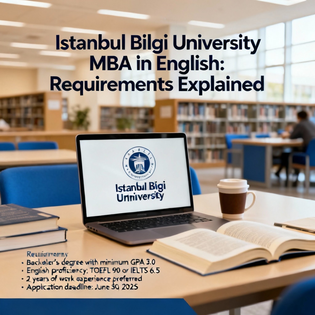 Istanbul Bilgi University MBA in English: Requirements Explained