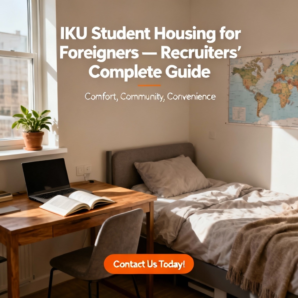 IKU Student Housing for Foreigners — Recruiters’ Complete Guide