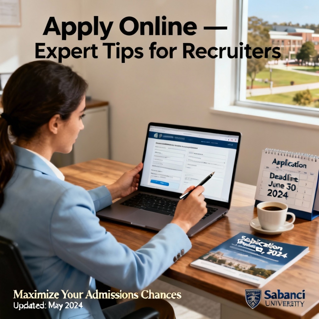 Sabancı University: Apply Online — Expert Tips for Recruiters