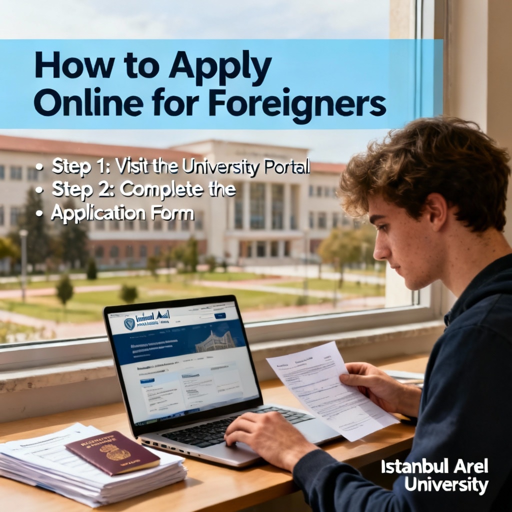 Istanbul Arel University: How to Apply Online for Foreigners