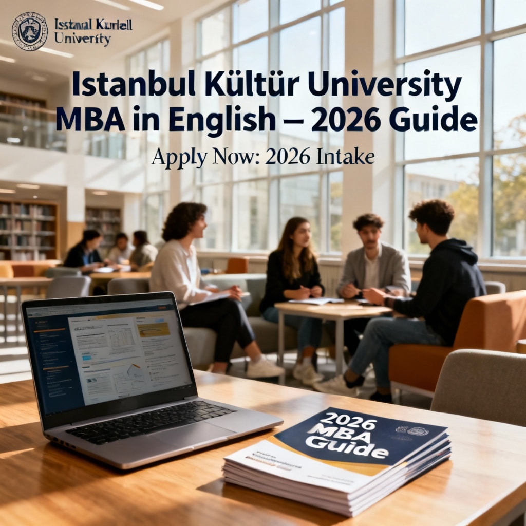 Istanbul Kültür University MBA in English — 2026 Guide