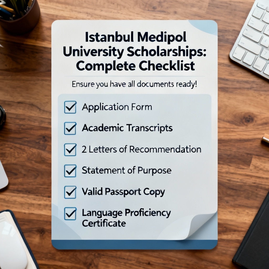 Istanbul Medipol University Scholarships — Complete Checklist