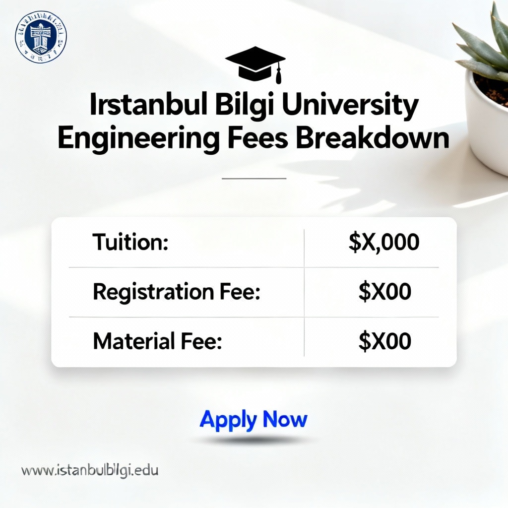 Istanbul Bilgi University Engineering Fees Breakdown