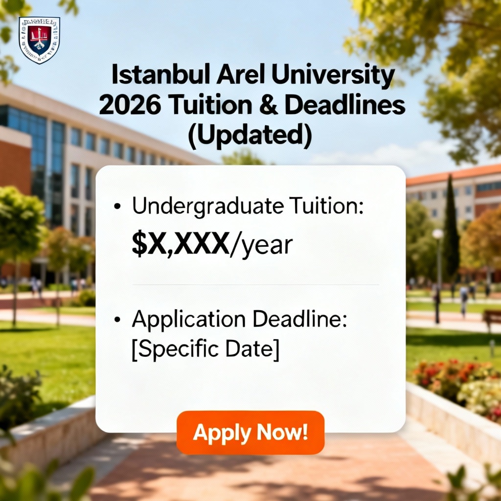 Istanbul Arel University 2026 Tuition & Deadlines (Updated)