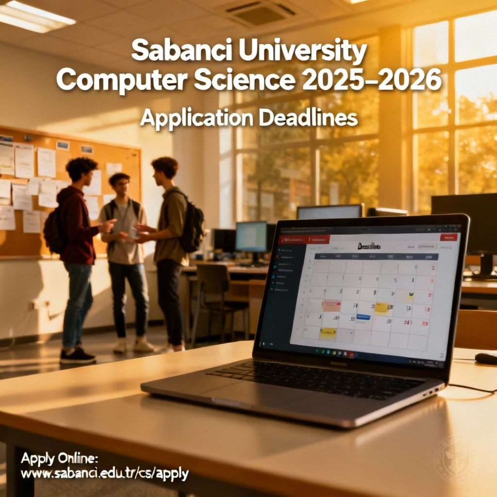 Sabancı Üniversitesi İngilizce Bilgisayar Bilimleri — 2025–2026 Son Tarihleri