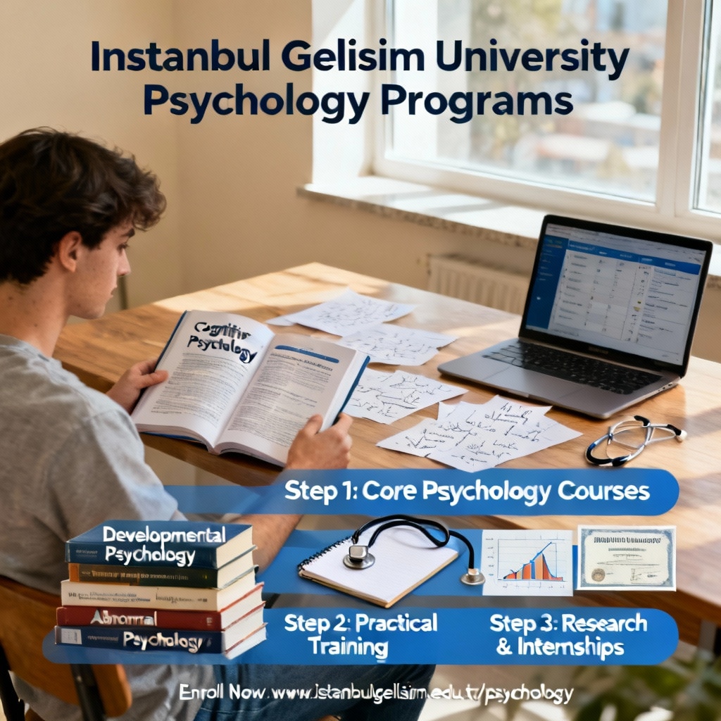 İstanbul Gelişim Üniversitesi Psikoloji Programları — Adım Adım