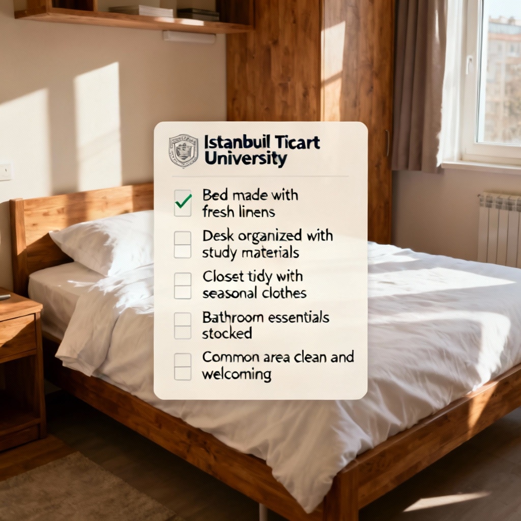 Istanbul Ticaret University Dormitories: Complete Checklist