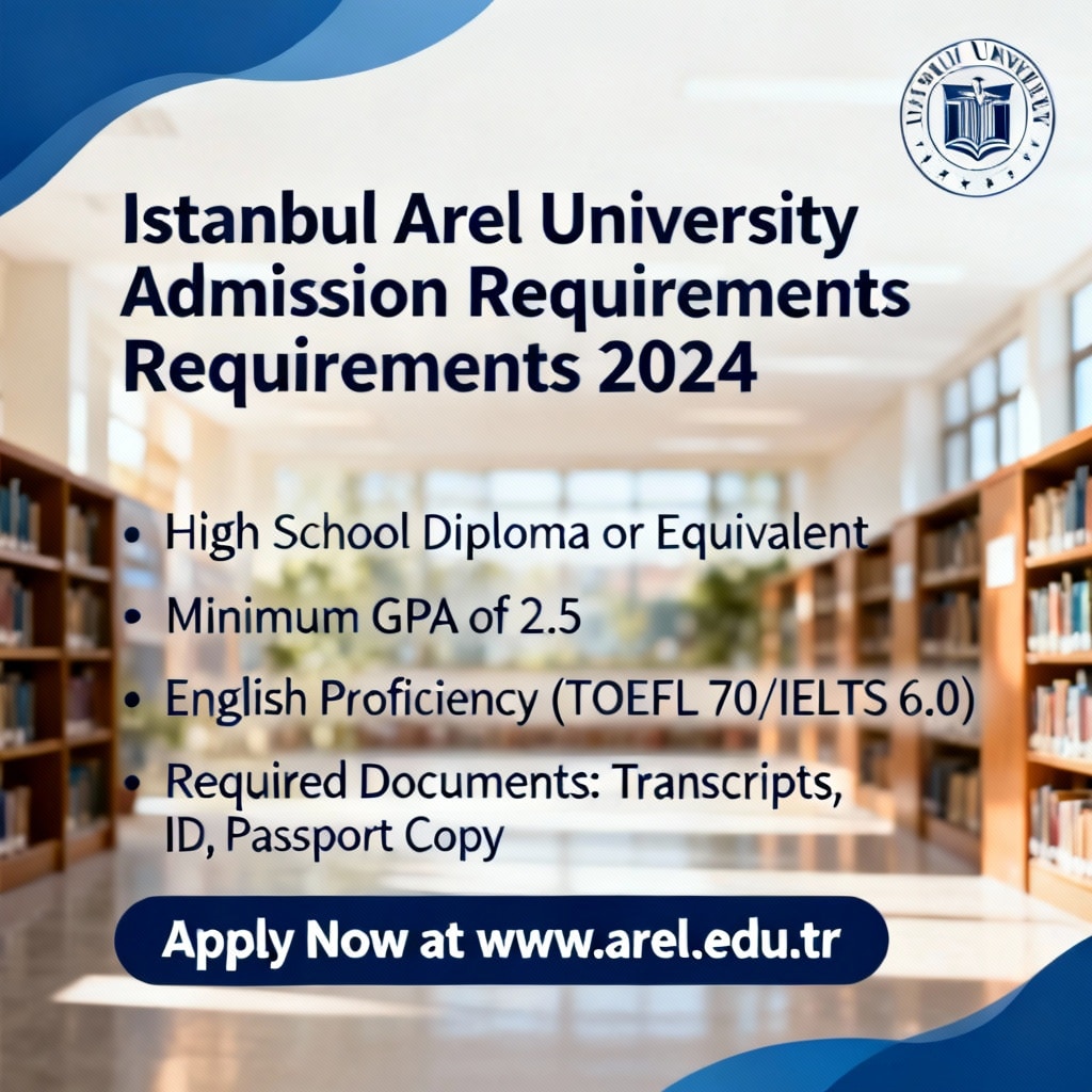 Istanbul Arel University Admission Requirements Explained