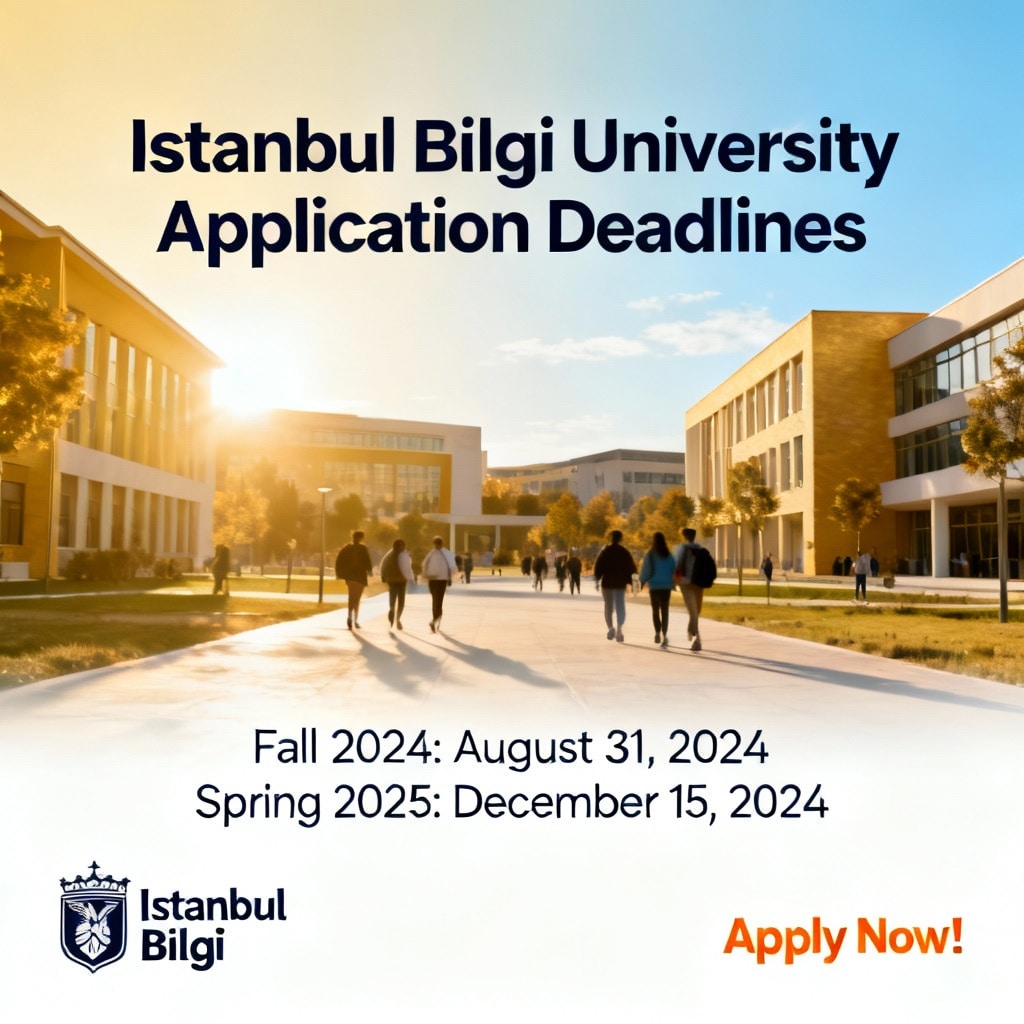 Istanbul Bilgi University Application Deadlines in English