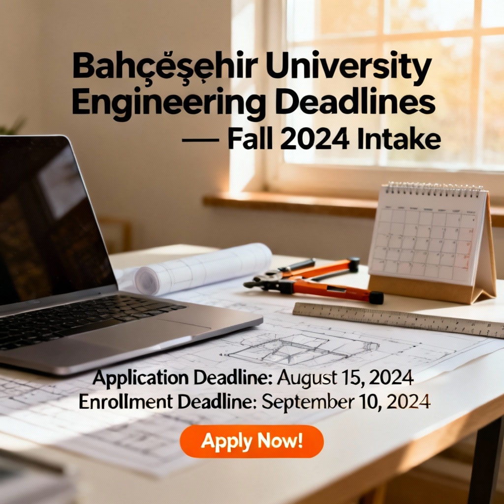 Bahçeşehir University Engineering Deadlines — Fall 2024 Intake