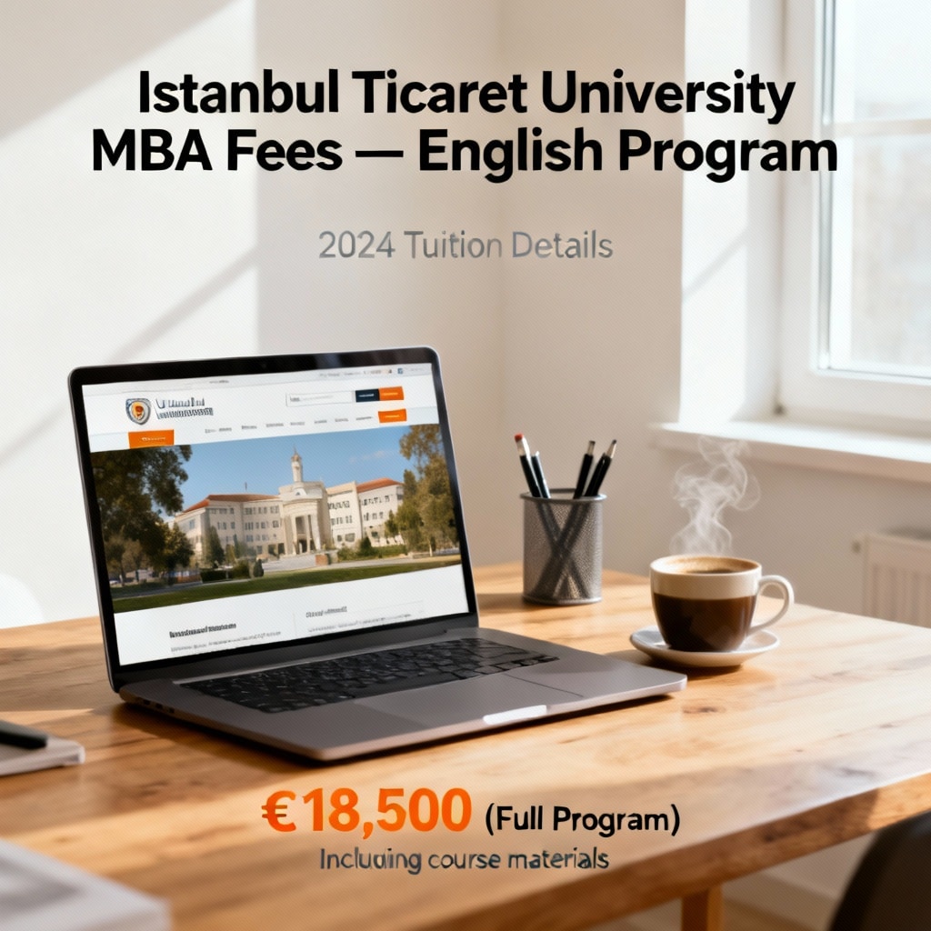 Istanbul Ticaret University MBA Fees — English Program