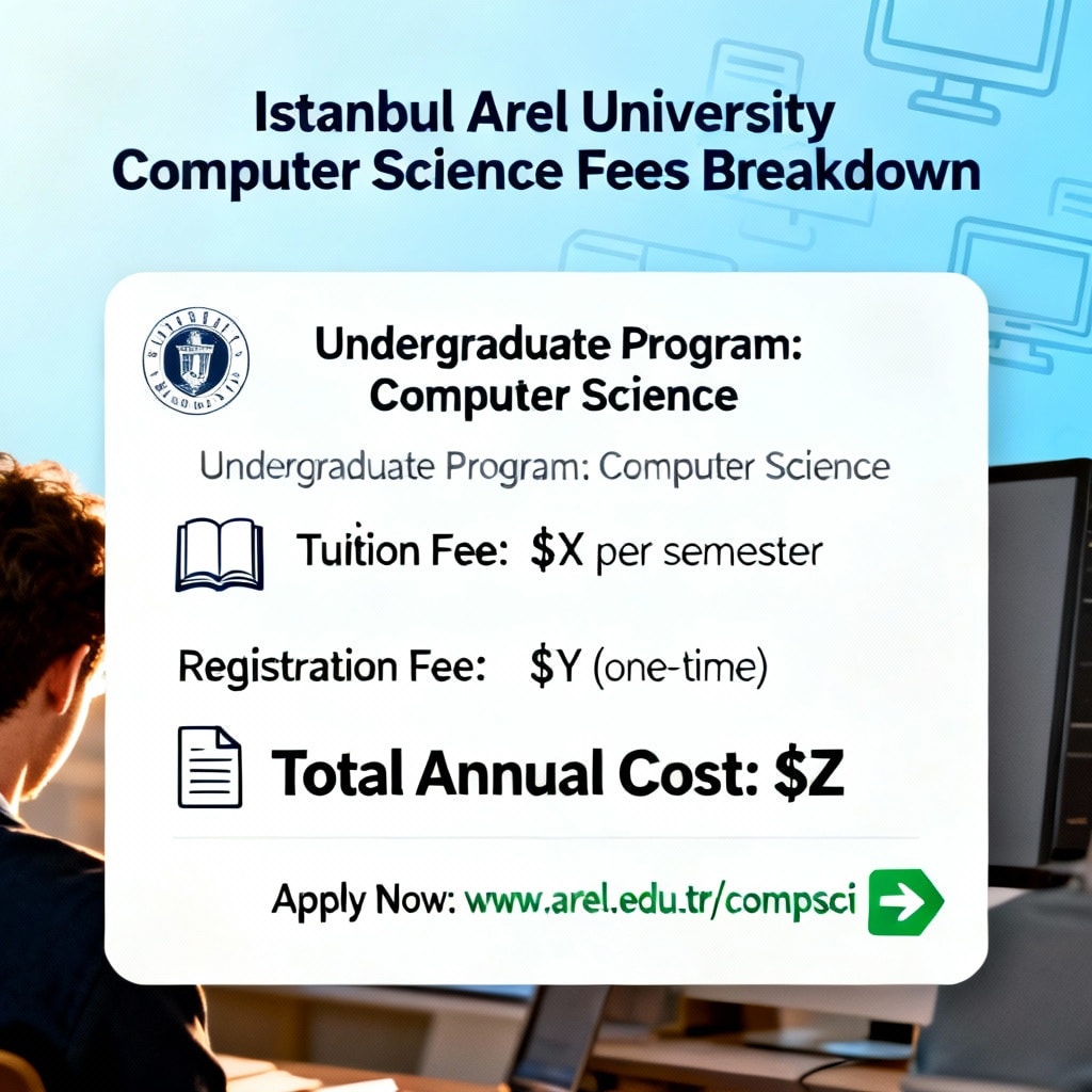 Istanbul Arel University Computer Science Fees Breakdown