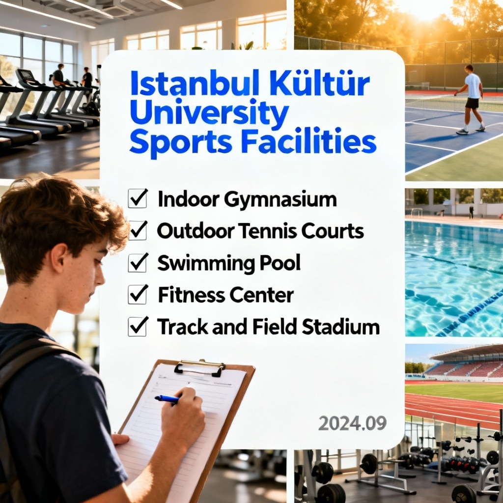 Istanbul Kültür University Sports Facilities Checklist