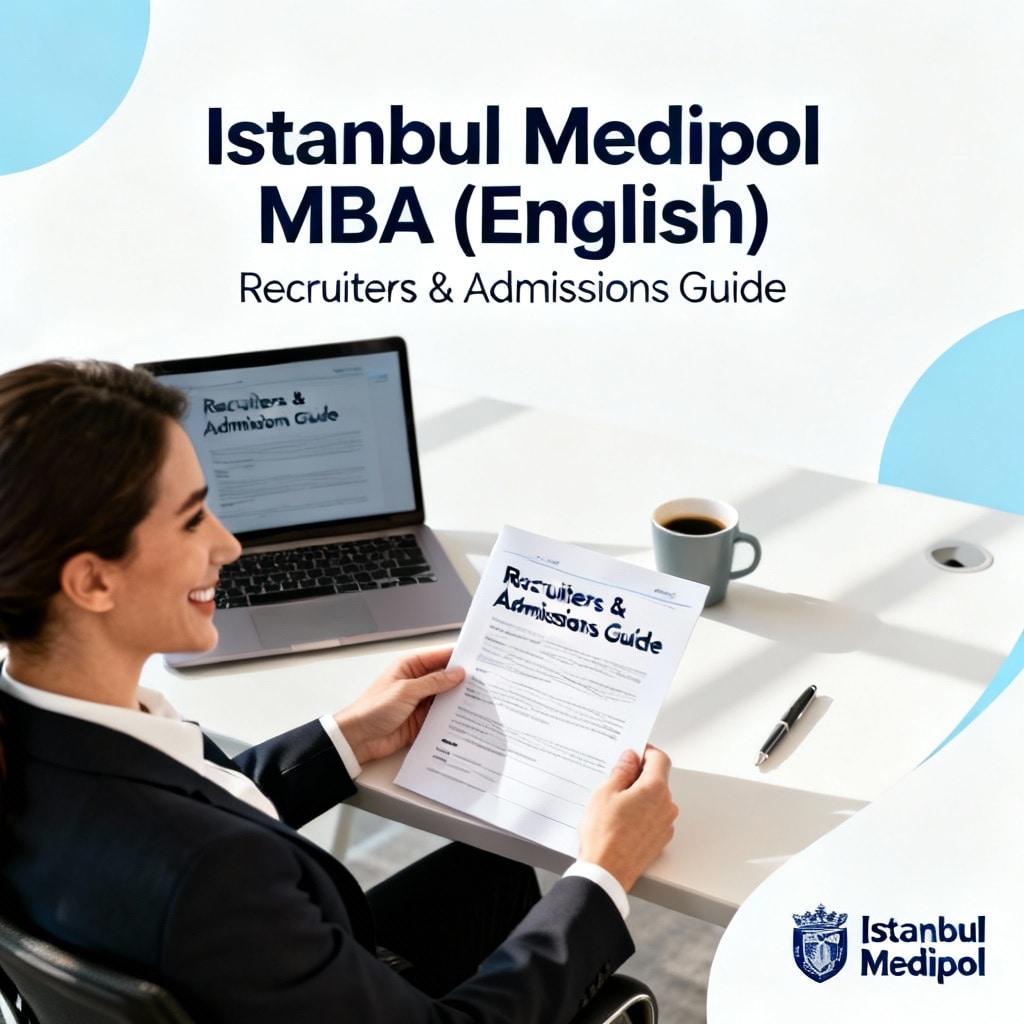 Istanbul Medipol MBA (English) — Recruiters & Admissions Guide