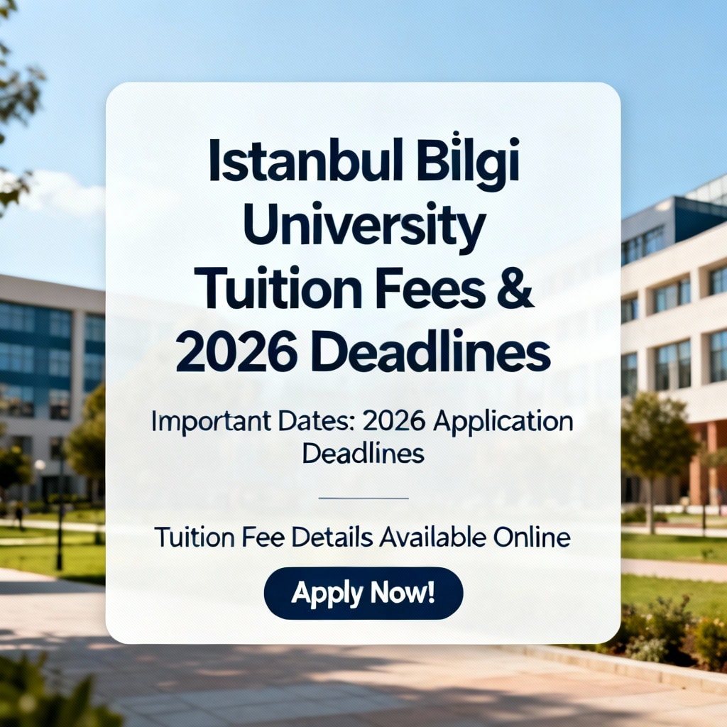 Istanbul Bilgi University Tuition Fees & 2026 Deadlines