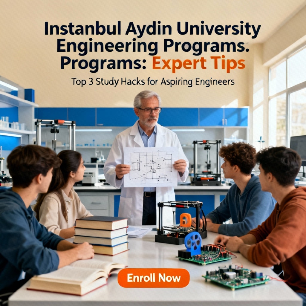 İstanbul Aydın Üniversitesi Mühendislik Programları: Uzman İpuçları