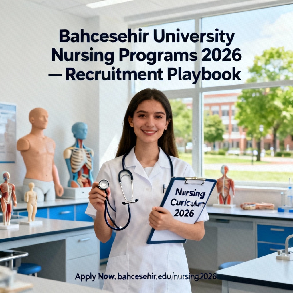 Bahcesehir University Nursing Programs 2026 — Recruitment Playbook
