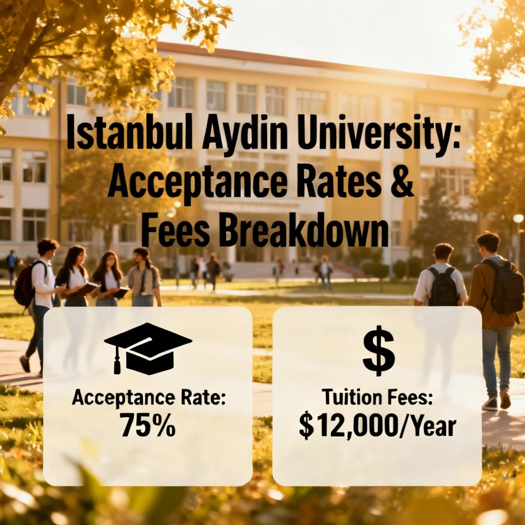 Istanbul Aydın University: Acceptance Rates & Fees Breakdown
