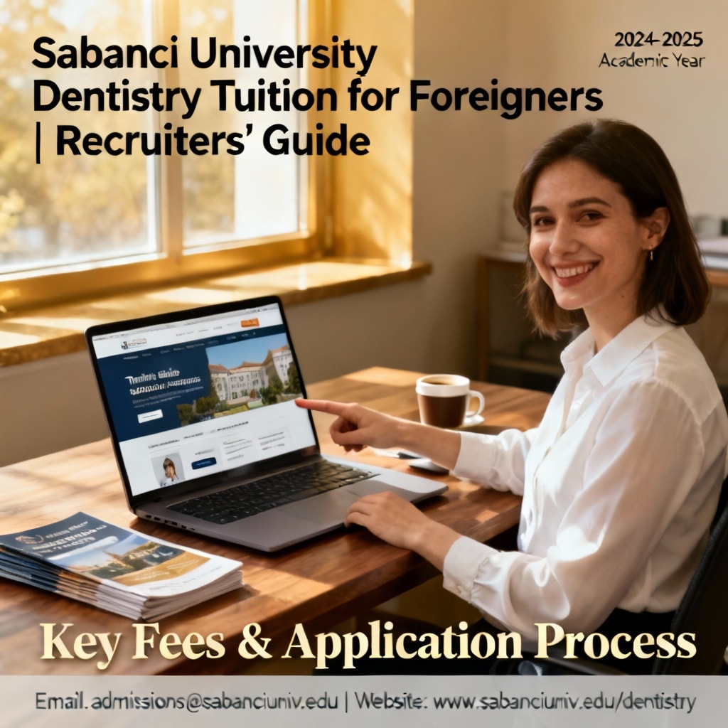 Sabancı University Dentistry Tuition for Foreigners — Recruiters’ Guide