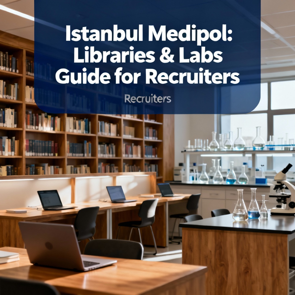 İstanbul Medipol: İşe Alımcılar için Kütüphaneler ve Laboratuvarlar Rehberi