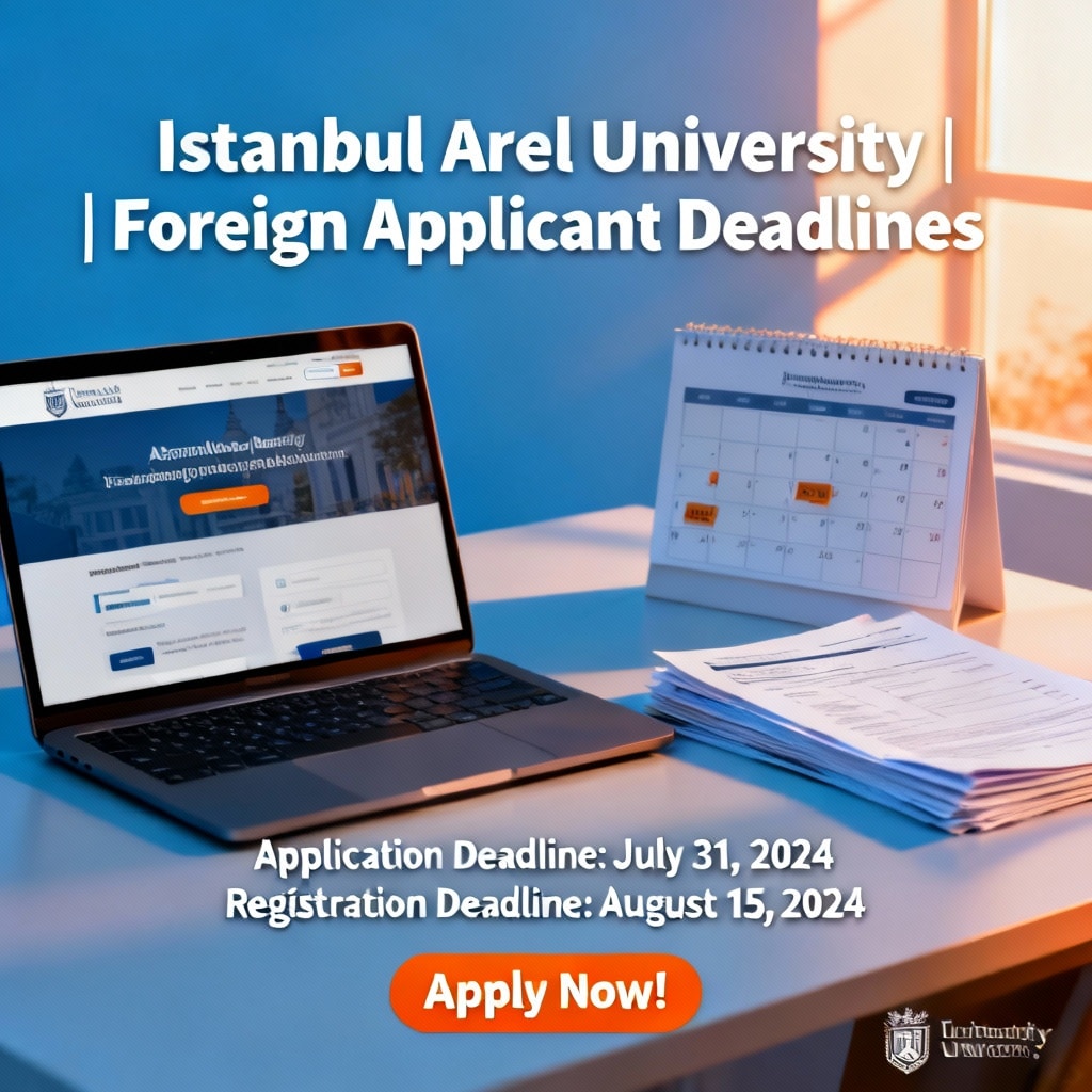Istanbul Arel University Deadlines for Foreign Applicants