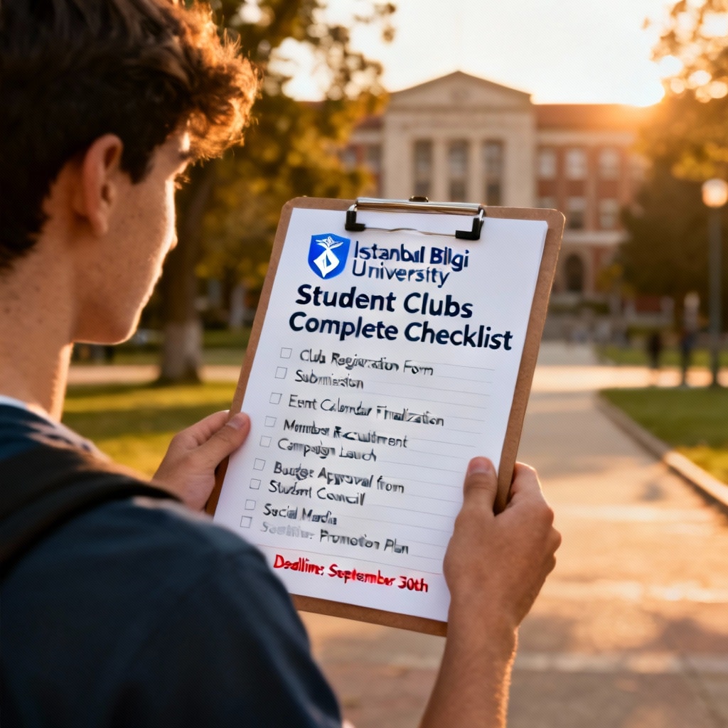 Istanbul Bilgi University Student Clubs: Complete Checklist
