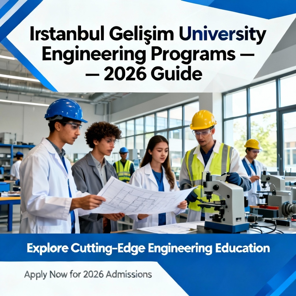 İstanbul Gelişim Üniversitesi Mühendislik Programları — 2026 Rehberi