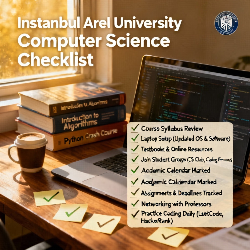 Istanbul Arel University Computer Science (English) Checklist