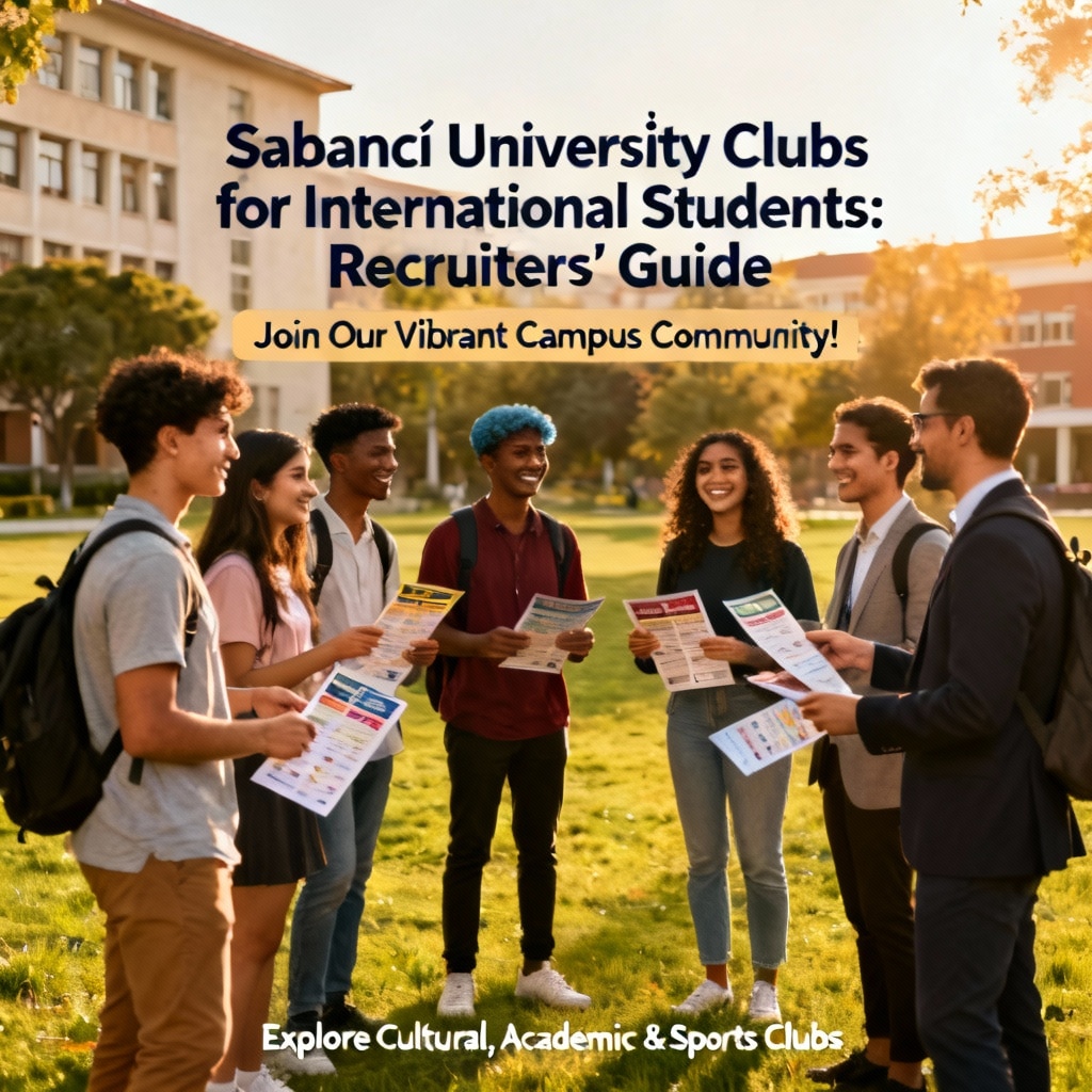 Sabancı University Clubs for International Students: Recruiters’ Guide