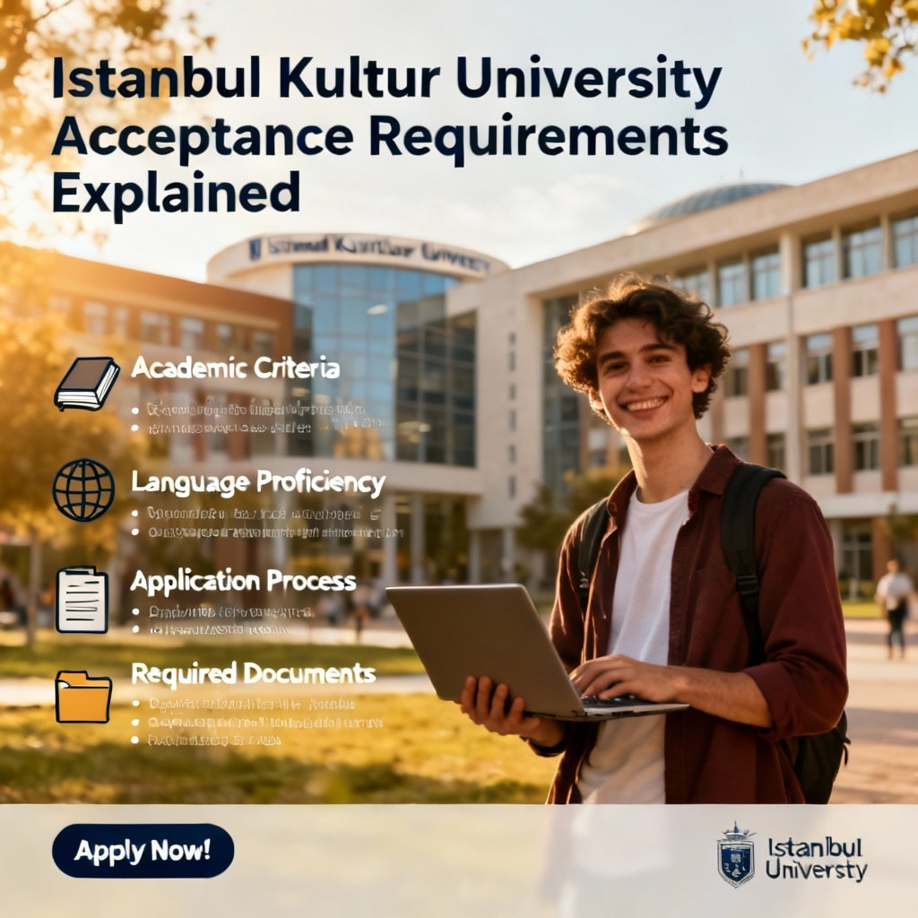 Istanbul Kultur University Acceptance Requirements Explained