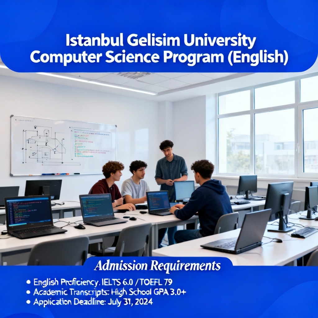 Istanbul Gelisim University Computer Science (English) Requirements