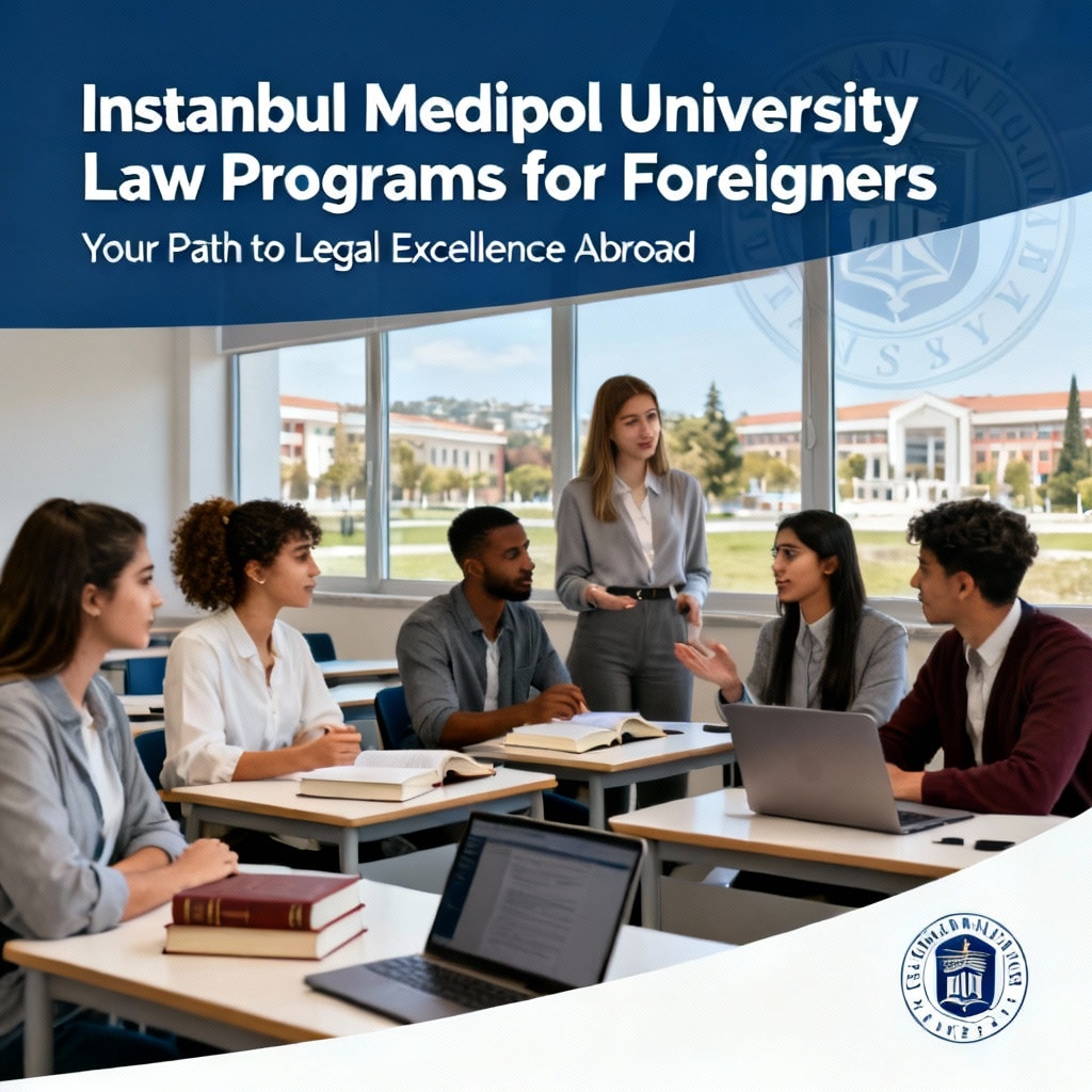 İstanbul Medipol Üniversitesi Yabancılar için Hukuk Programları