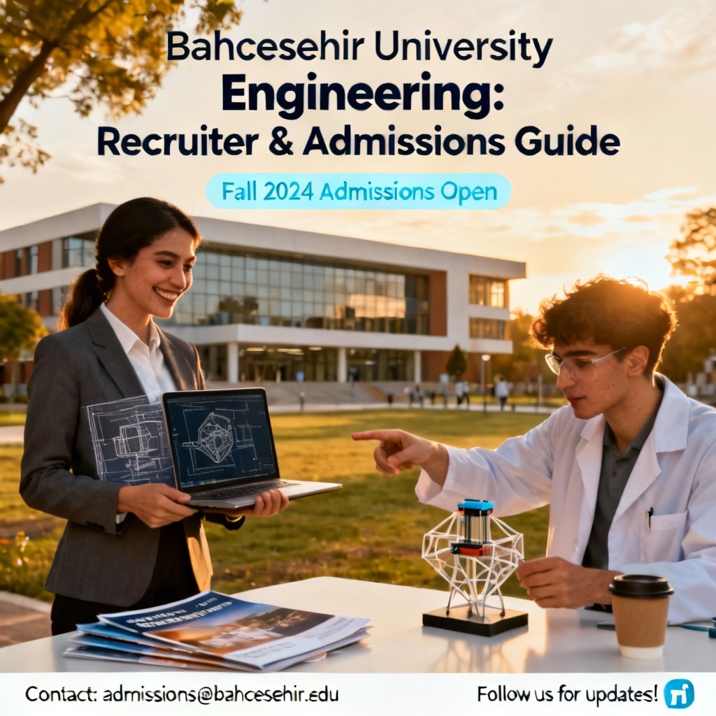 Bahcesehir University Engineering: A Recruiter & Admissions Guide