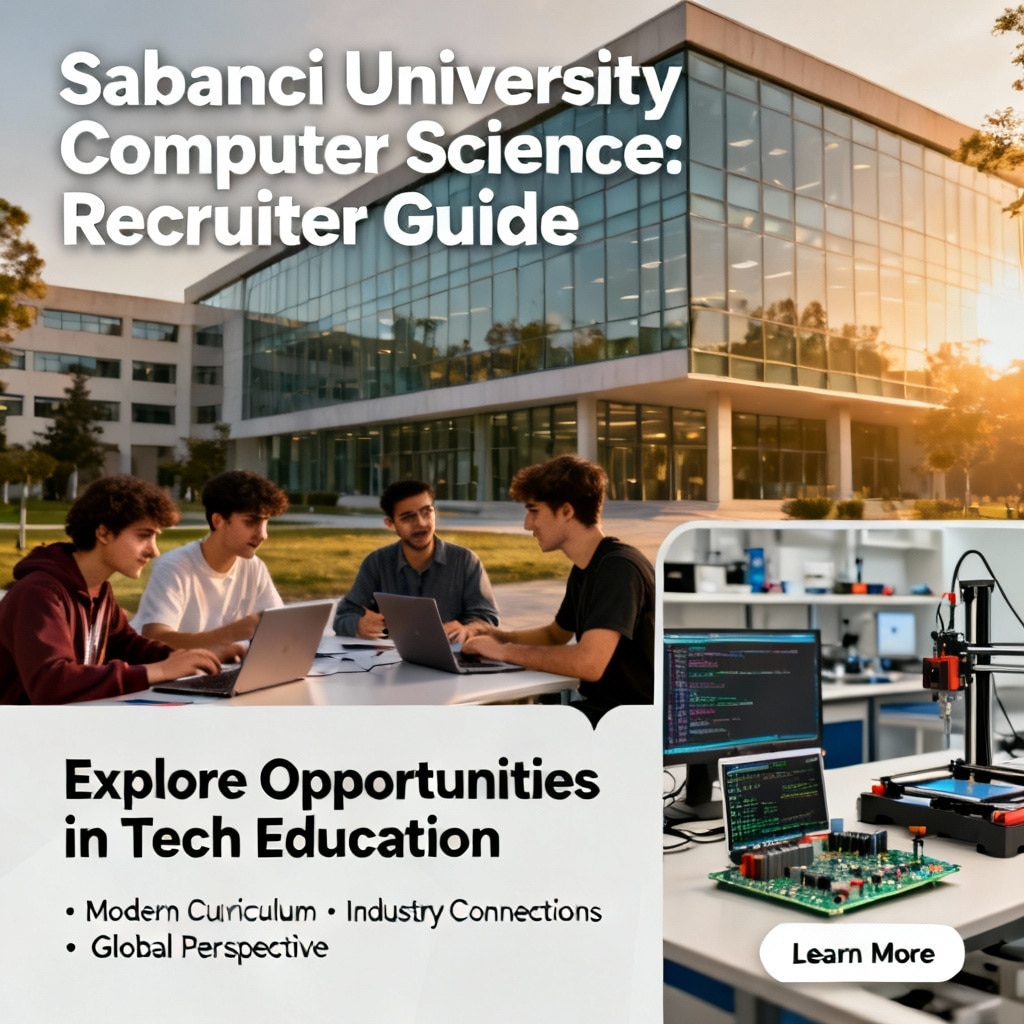 Sabancı University Computer Science in English — Recruiter Guide